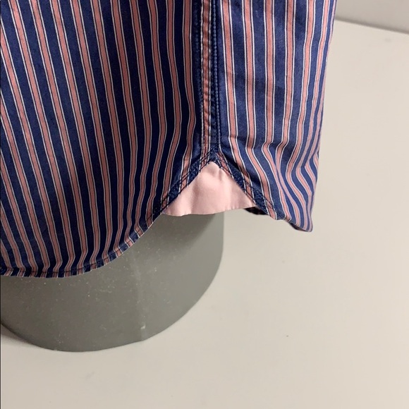 Vintage Striped Dress Shirt from Pink - Picture 4 of 7